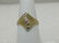 Vintage 10kt Diamond Art Deco Themed Ring, Sz. 6, Also - 2
