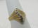 Vintage 10kt Diamond Art Deco Themed Ring, Sz. 6, Also - 3