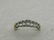 Vintage 14kt Platinum Diamond Ring, Tiered Engagement - 3