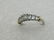 Vintage 14kt Platinum Diamond Ring, Tiered Engagement - 6
