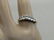 Vintage 14kt Platinum Diamond Ring, Tiered Engagement - 7