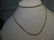 Vintage 14kt Solid Gold Rope Chain Necklace, 24", 6.67