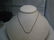 Vintage 14kt Solid Gold Rope Chain Necklace, 24", 6.67 - 6