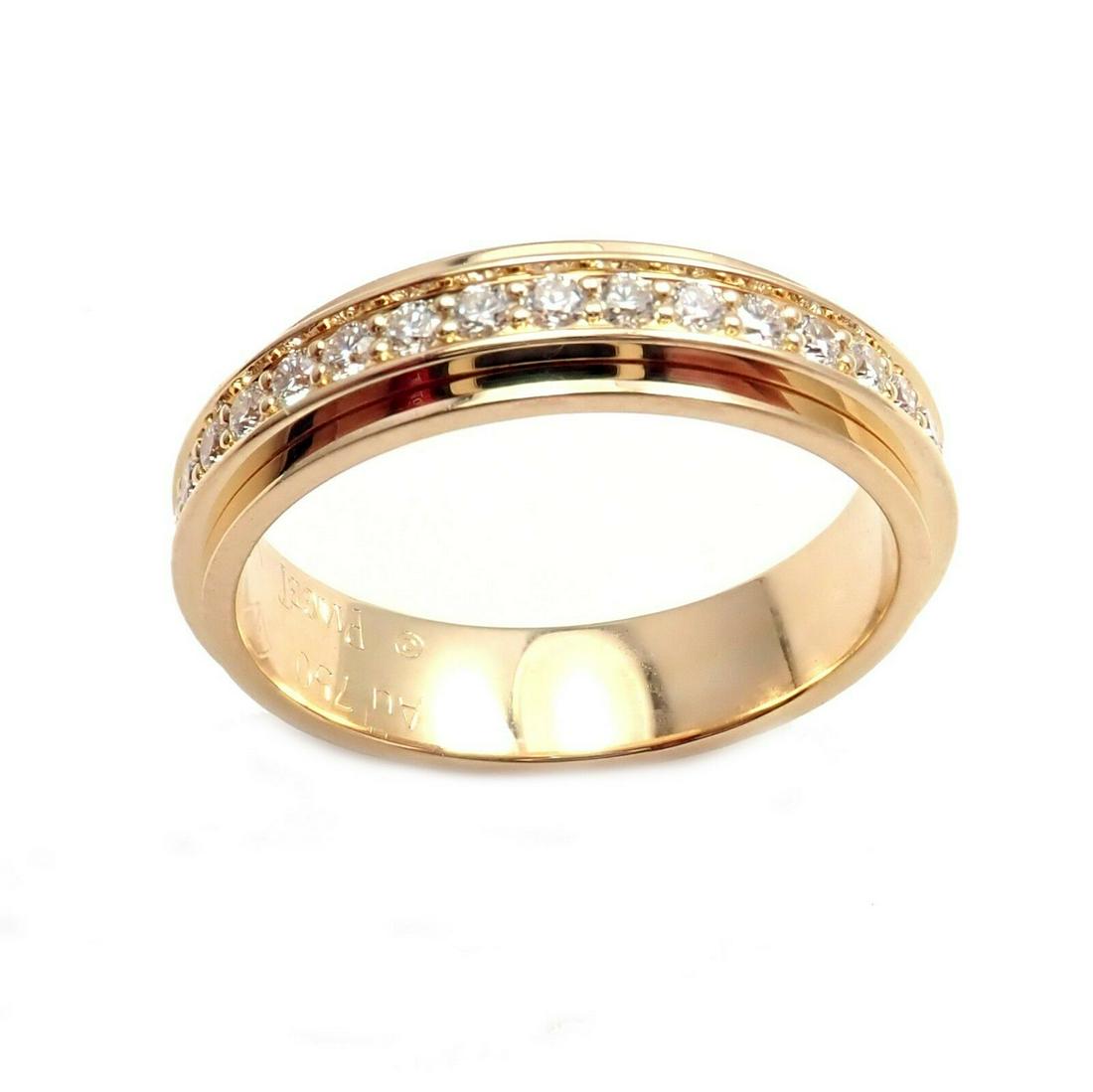 Piaget Possession 18k Yellow Gold Diamond Rotating (1 of 6)