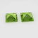 3.50 Ctw Natural Pakistan Peridot Square Pair - 2