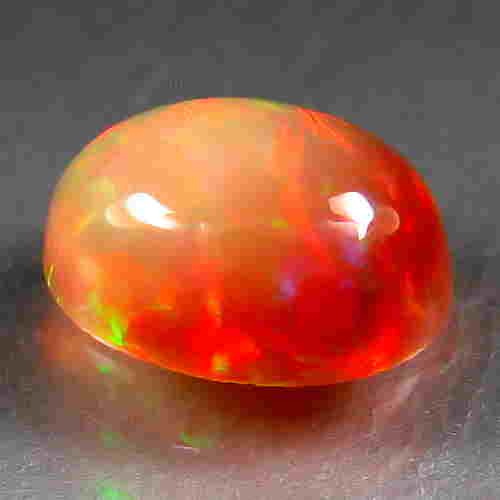 1.15 CTS NATURAL ETHIOPIAN BLACK OPAL OVAL SHAPE GOOD (1 of 1)