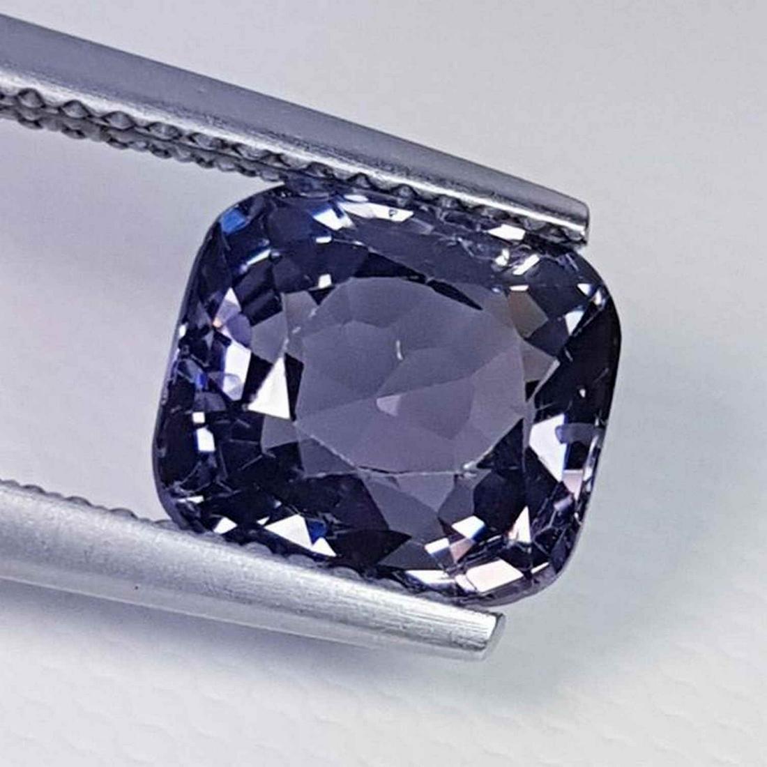 2.96 cts Beautiful Cushion Cut Natural Spinel: Title: 2.96 cts Beautiful Cushion Cut Natural Spinel Brand: Spinel Gemstones: Loosegemstone Color/Clarity: VVS Carat Weights: 2.96 Size/Dimensions: 8.85 x 7.75 x 5.00 Additional Information: Cushion -