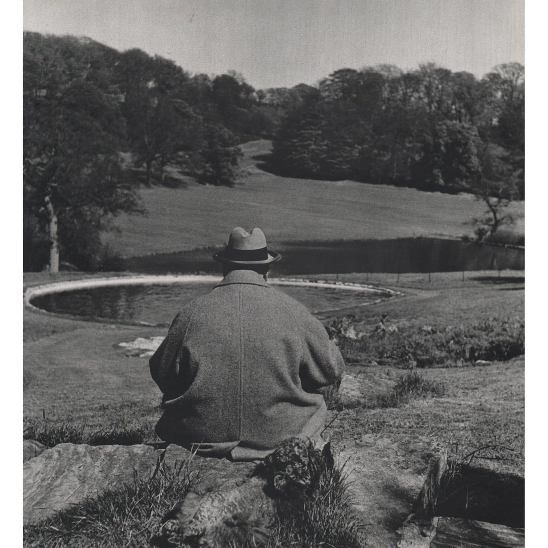 PHILIPPE HALSMAN - Winston Churchill: Artist: PHILIPPE HALSMAN Print Title: Winston Churchill Medium: Sheet-Fed Gravure Printed in 1970's Printed in Italy Image Size approx: 11 x 10 inches Philippe Halsman (1906-1979) was an American port