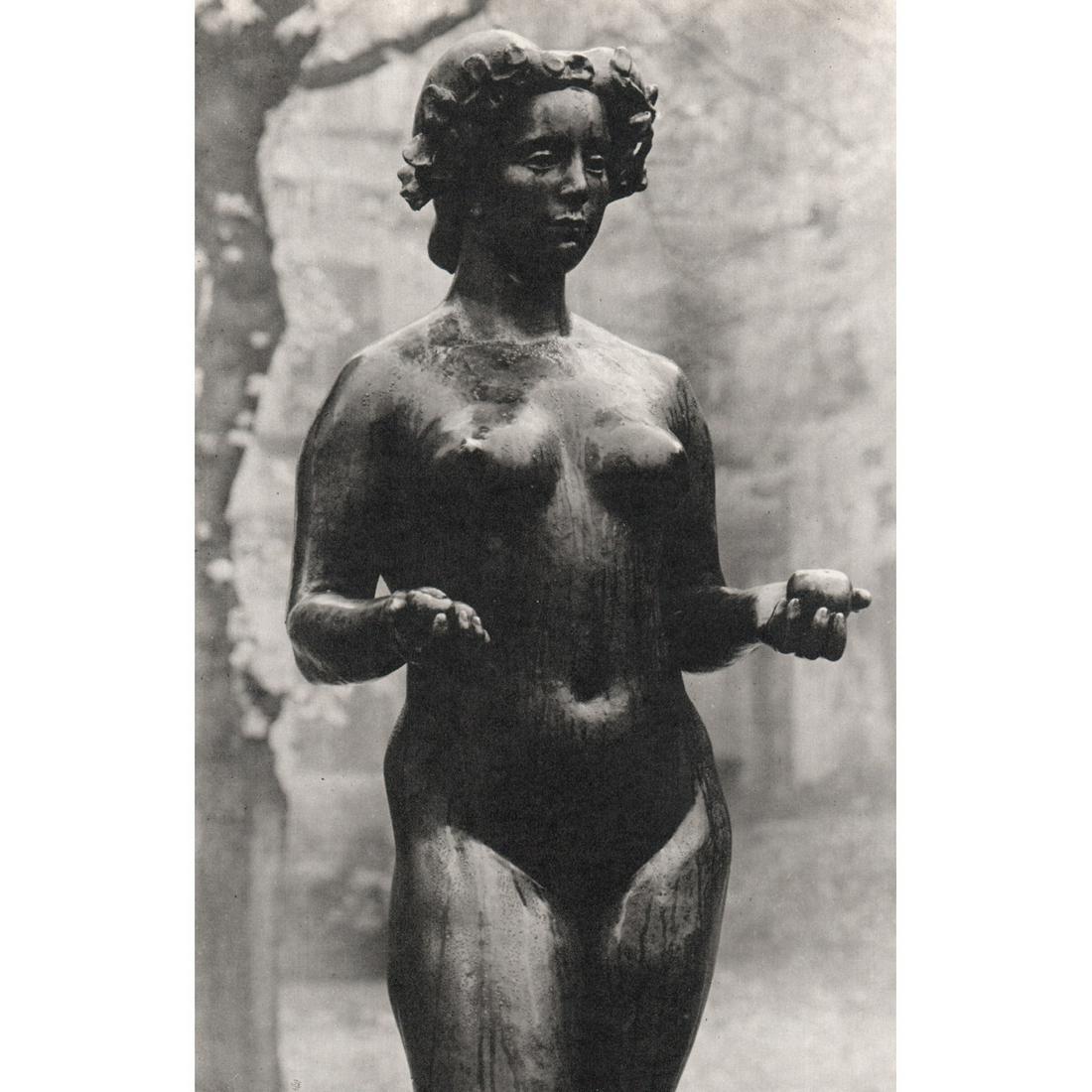 TIBOR HONTY - Pomona by Aristide Maillol: No Reserve! Artist: TIBOR HONTY Print Title: Pomona by Aristide Maillol Medium: Sheet-fed Gravure Printing Date: 1950's Printed in Czechoslovakia Image size approx. 9 x 5.75 inches Tibor Honty (1907-1