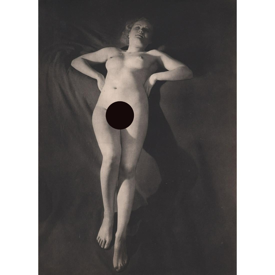 BRASSAI - Nude: Artist: BRASSAI Print Title: Nude Medium: Sheet-fed Gravure Printing Date: 1940's Printed in France Image size approx. 13.25 x 9.5 inches Brassai, pseudonym of Gyula HalÃ¡sz, (1899-1984) was a Hunga