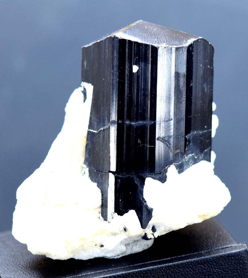 Tourmaline Crystal , Terminated Natural Black: Handmade Materials Tourmaline, schrol, albite more Description Tourmaline Crystal , Terminated Natural Black Tourmaline Schrol with Albite from Pakistan