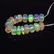 5.31 Ct Natural 17 Drilled Multi-Color Faceted Fire