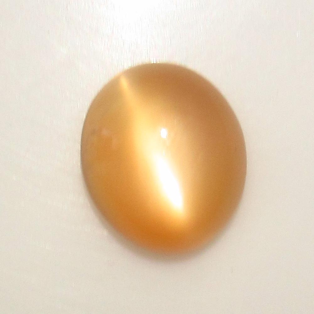 6.16 Ct Natural Sharp Line Moonstone Oval Cab (1 of 2)
