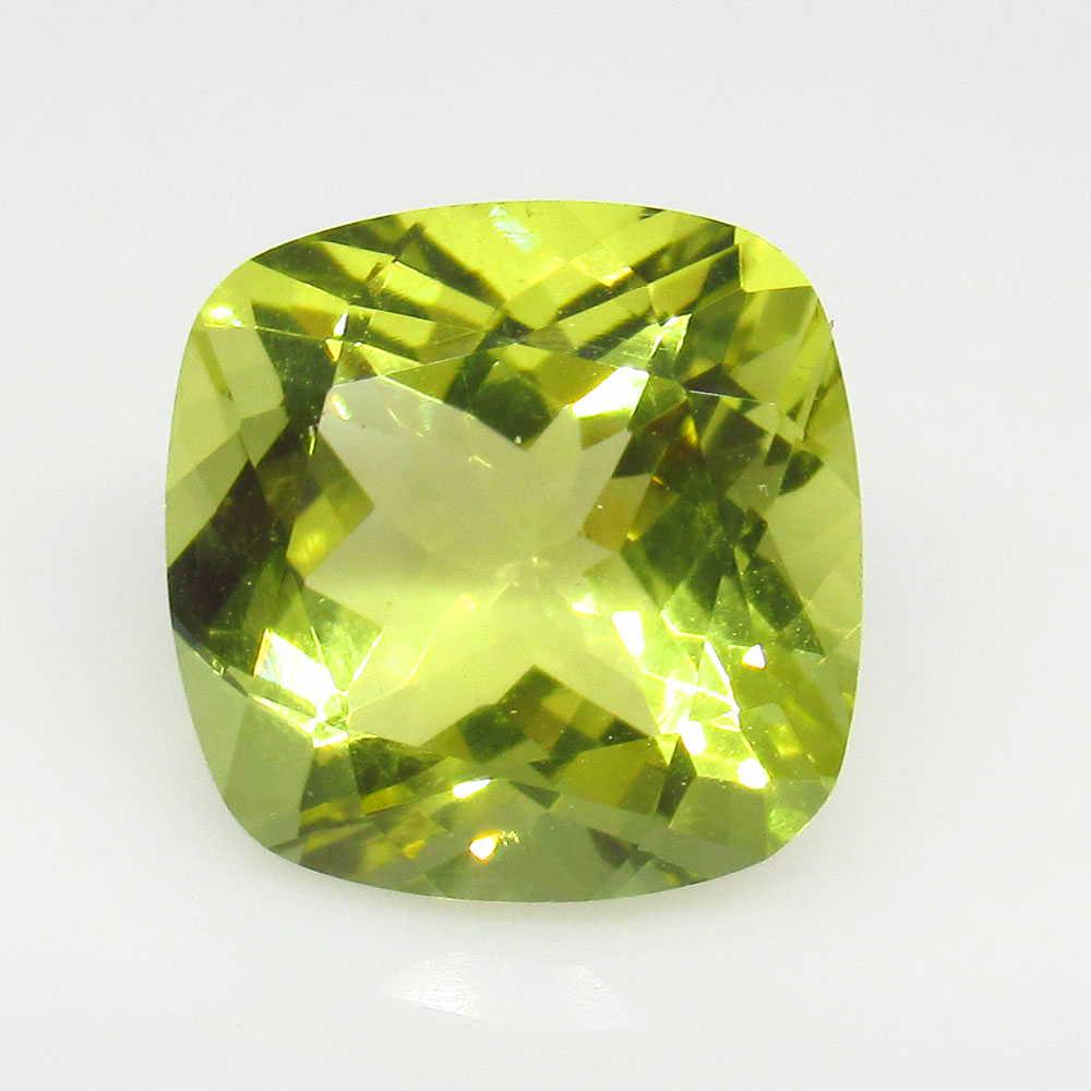 6.15 Ctw Natural Lemon Quartz Cushion Cut: No Reserve! Title: 6.15 Ctw Natural Lemon Quartz Cushion Cut Stone Clarity: VVS Gemstones: Lemon Quartz Carat Weights: 6.15 Size/Dimensions: 11.80 x 11.80 x 7.80 mm Additional Information: Good Luster