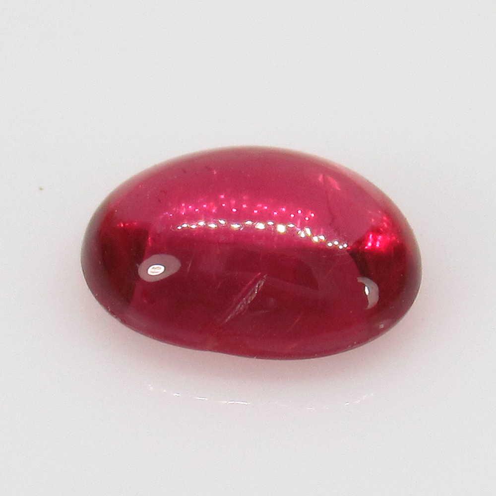 2.22 Ctw Natural Red Ruby Oval Cab (1 of 2)