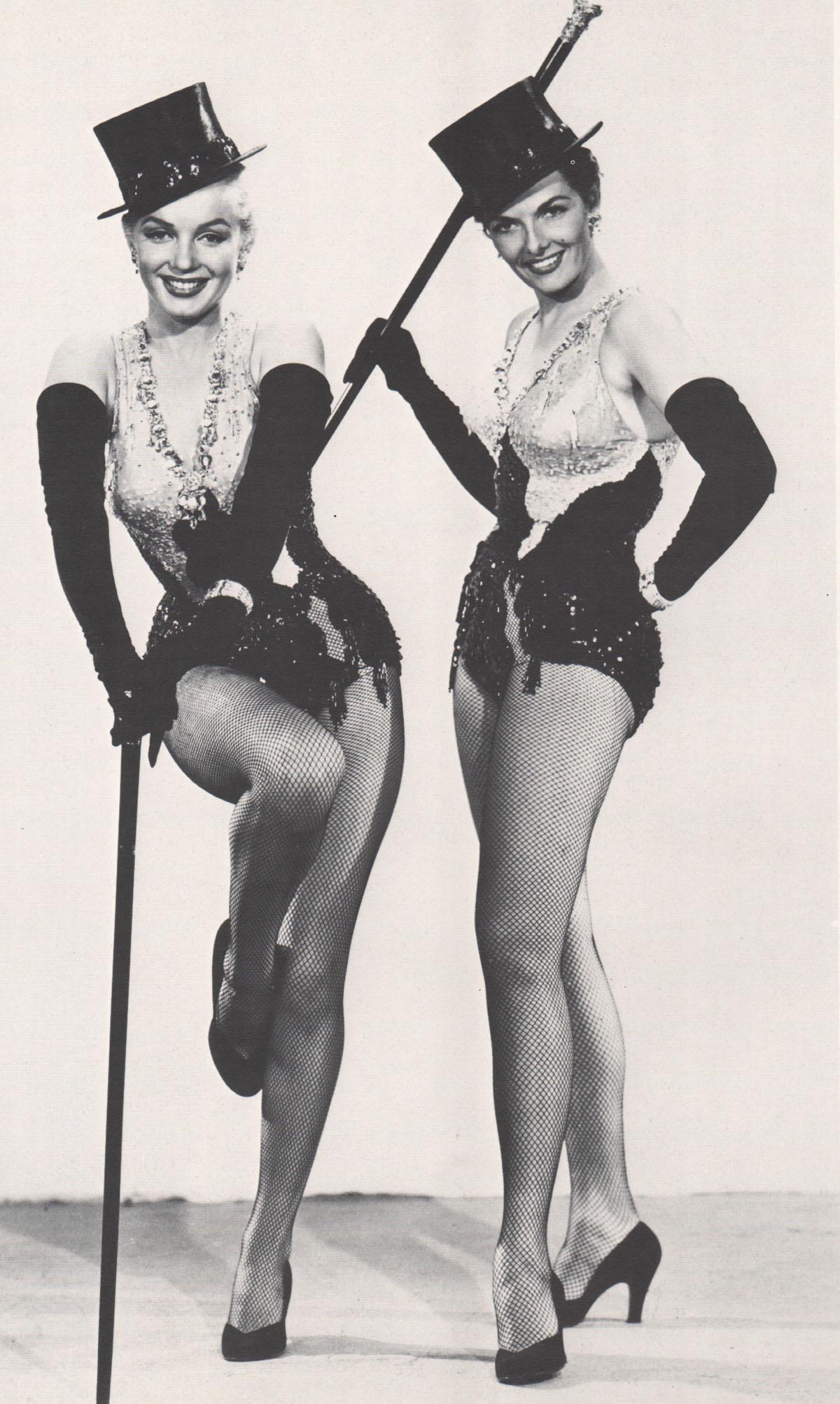 FRANK DRIGGS COLLECTION - Marilyn Monroe & Jane: Artist: FRANK DRIGGS COLLECTION Print Title: Marilyn Monroe & Jane Russell, Gentlemen Prefer Blondes Medium: Photoengraving Printing Date: 1980’s Printed in Italy Image Size approx.: 10 X 6” Reser