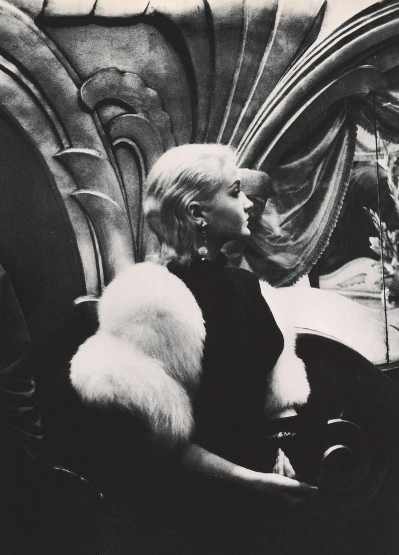 ROBERT FRANK - Frank, Movie Premiere, Hollywood: Artist: ROBERT FRANK Print Title: Frank, Movie Premiere, Hollywood Printing Date: 1950’s Medium: photoengraving Printed in: the USA Image Size: approx. 6.5 x 5” Robert Frank i(November 9, 1924 –