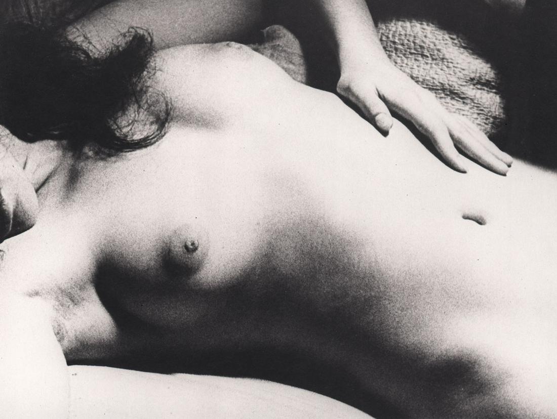 MAN RAY - Untitled, nude: Artist: MAN RAY Print Title: Untitled, nude Medium: PhotoLitho Printed Printed 1980’s in Germany Image size (inches) approx. 5.5 x 7” Man Ray was an American visual artist who spent most of his ca
