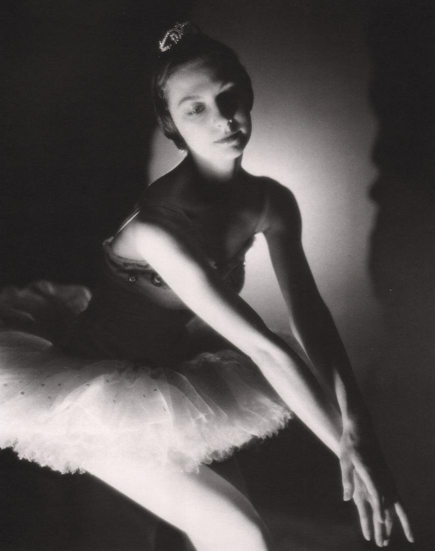 GEORGE PLATT LYNES - Mary Ellen Moylan, 1949: Artist: GEORGE PLATT LYNES Print Title: Mary Ellen Moylan, 1949 Medium: Duotone Photoengraving Printing Date: 1980’s Printed in USA Image Size: 8.5 X 6.5” George Platt Lynes (1907-1955).was an Ame