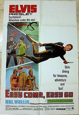 Easy Come, Easy Go '67 1 SH Poster Elvis Presley (1 of 1)