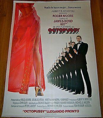 Octopussy '82 Spanish LB Adv Style 'a' 1 SH Roger Moore (1 of 1)