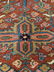 Semi Antique Hand Woven Persian Heriz 4.3x3.4 - 2