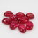 8.65 Ctw Natural 9 Red Ruby Oval Necklace Set