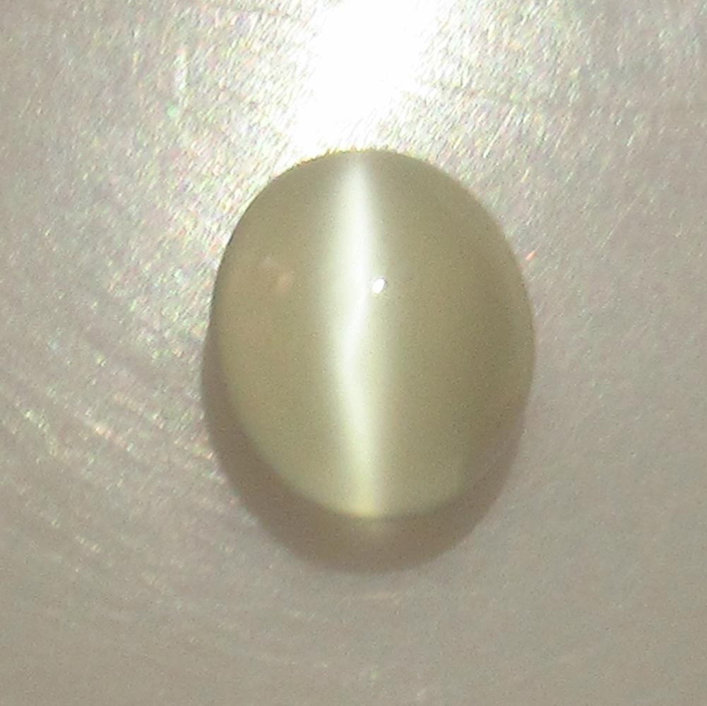 3.30 Ct Natural Sharp Line Moonstone Oval Cab (1 of 2)