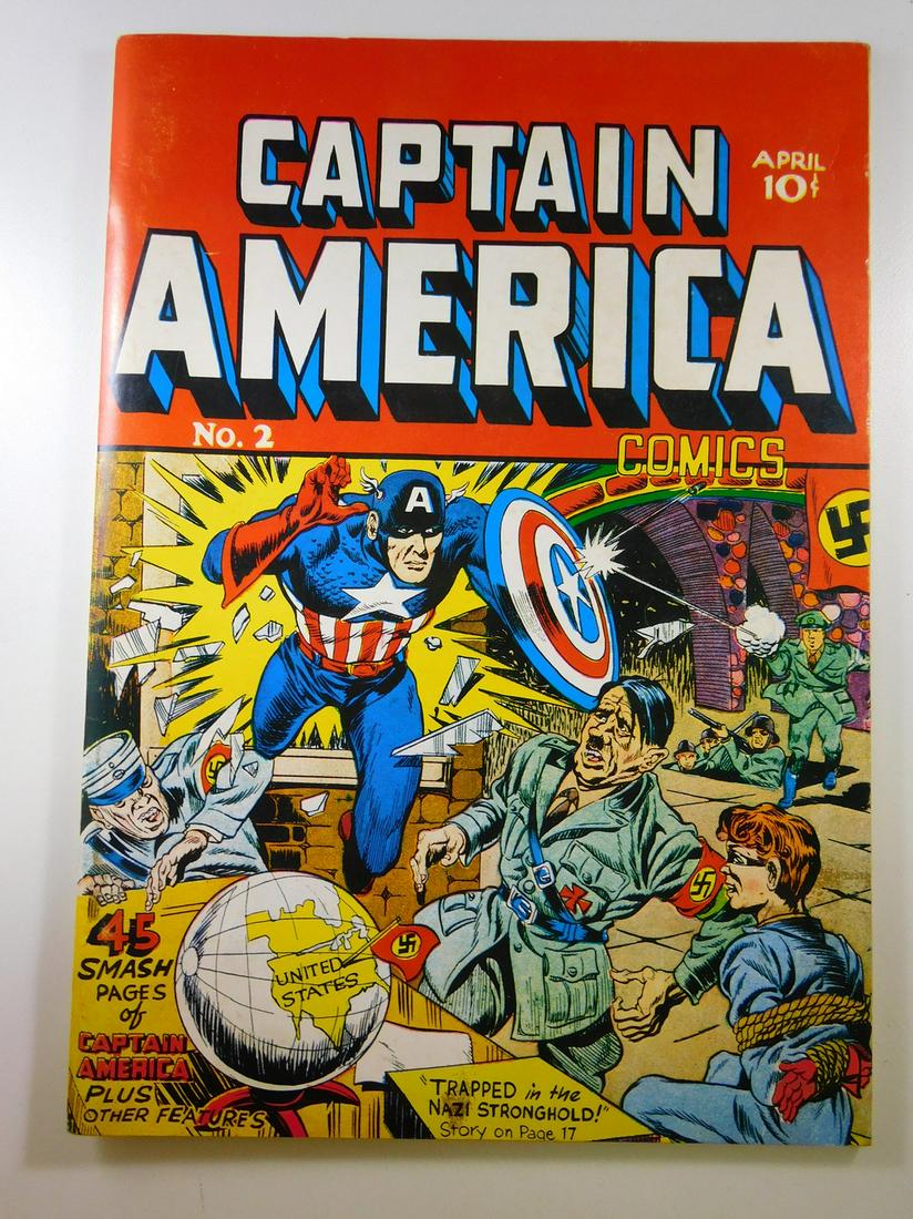 Flashback #29, Captain America Comics #2 Reprint (1 of 2)