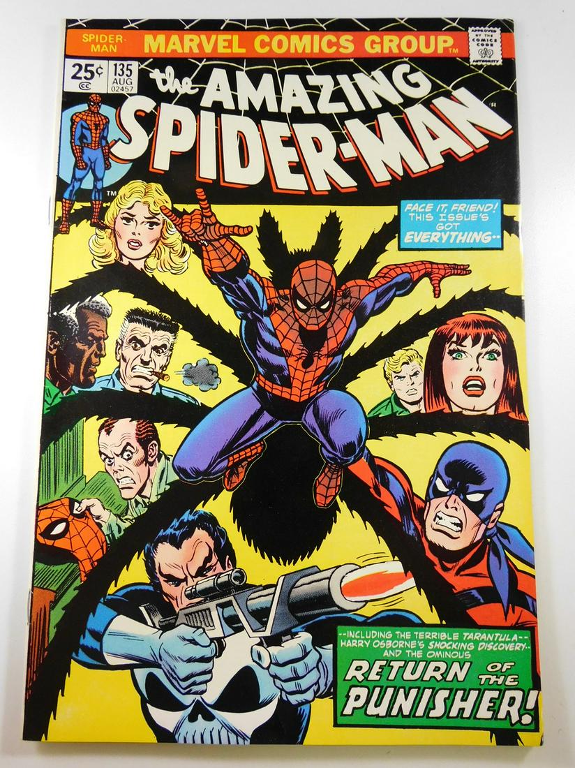 Amazing Spider-Man #135 2nd Appearance of Punisher (1 of 2)