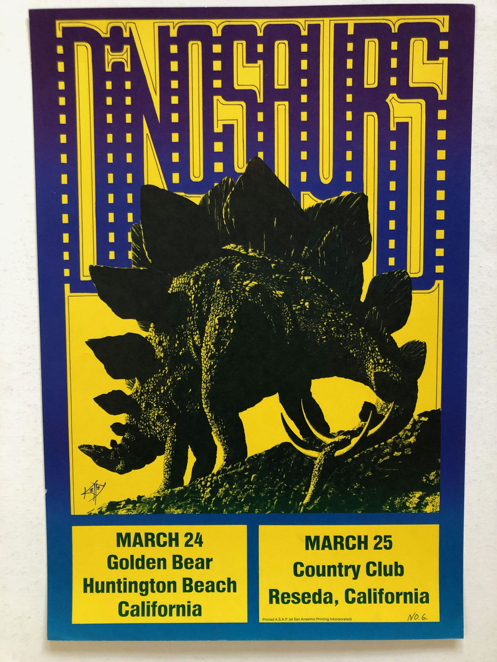 DINOSAURS in CALIFORNIA 1983 (1 of 1)