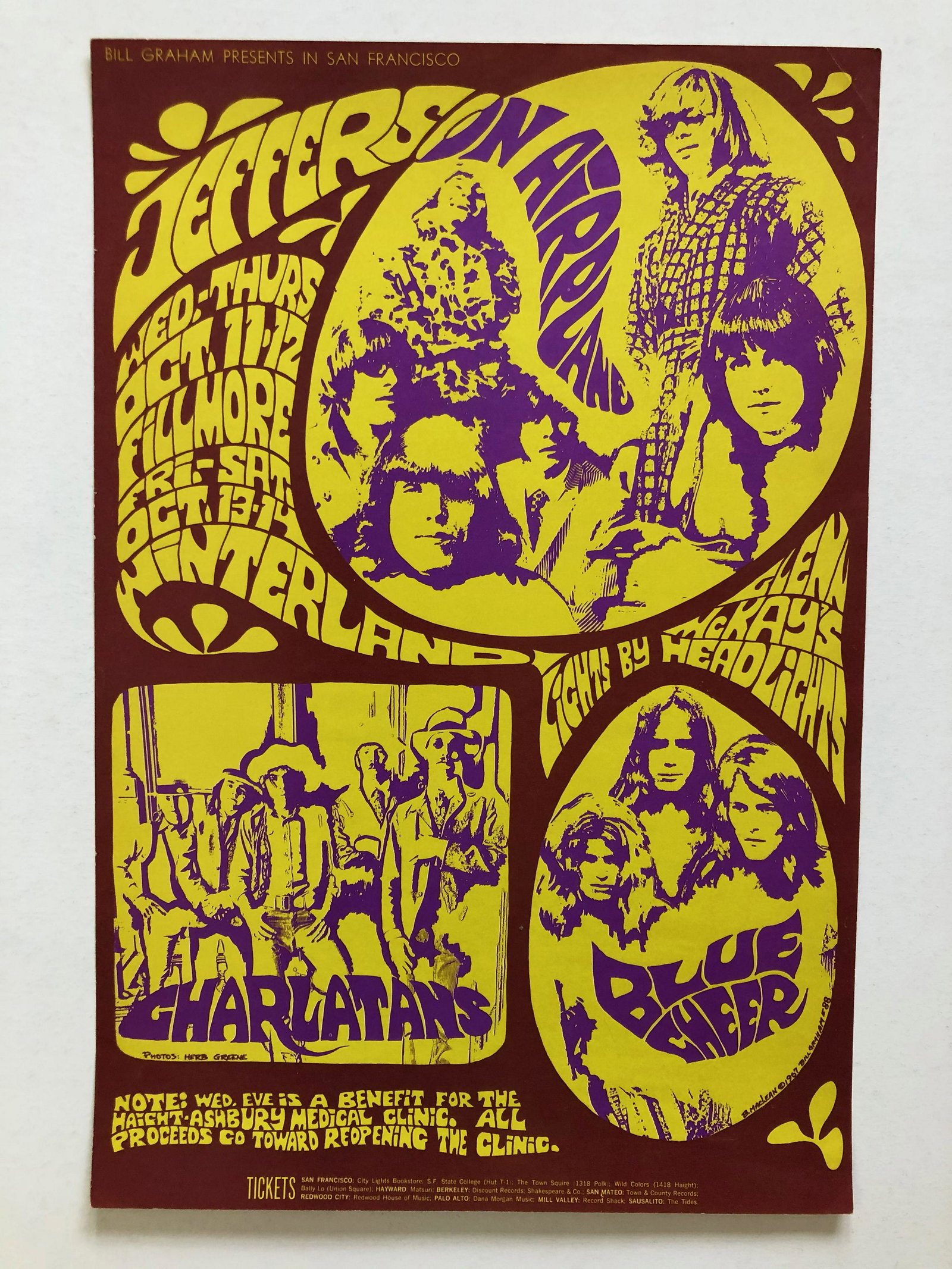 BG88 - Jefferson Airplane Poster (1 of 1)
