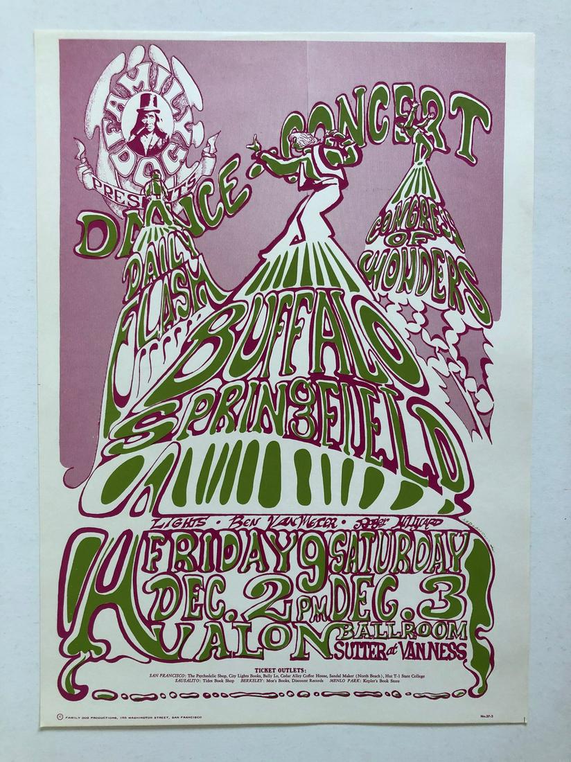 FD37 - Buffalo Springfield Poster (1 of 1)