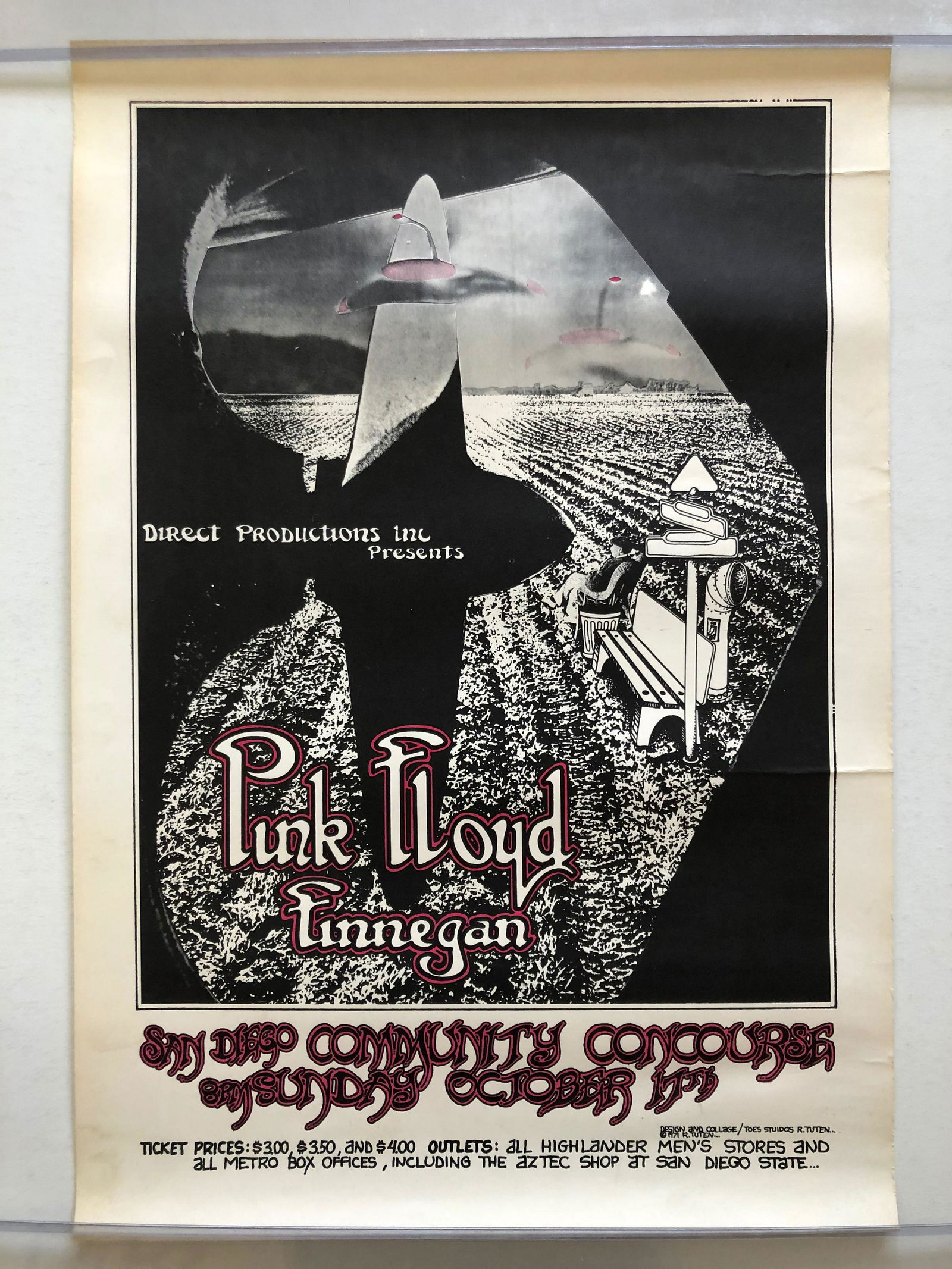 PINK FLOYD - 1971 by Tuten (1 of 1)