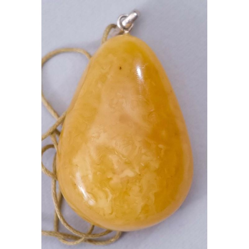 20 g. 100% natural Baltic amber pendant yellow (1 of 11)