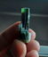 8 Gram Amazing Natural Green Cap Tourmaline With - 2