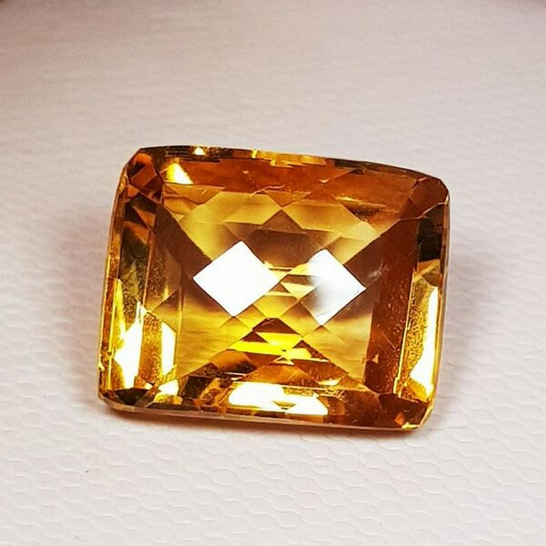 Natural Citrine Cushion Cut 11.30 ct (1 of 5)