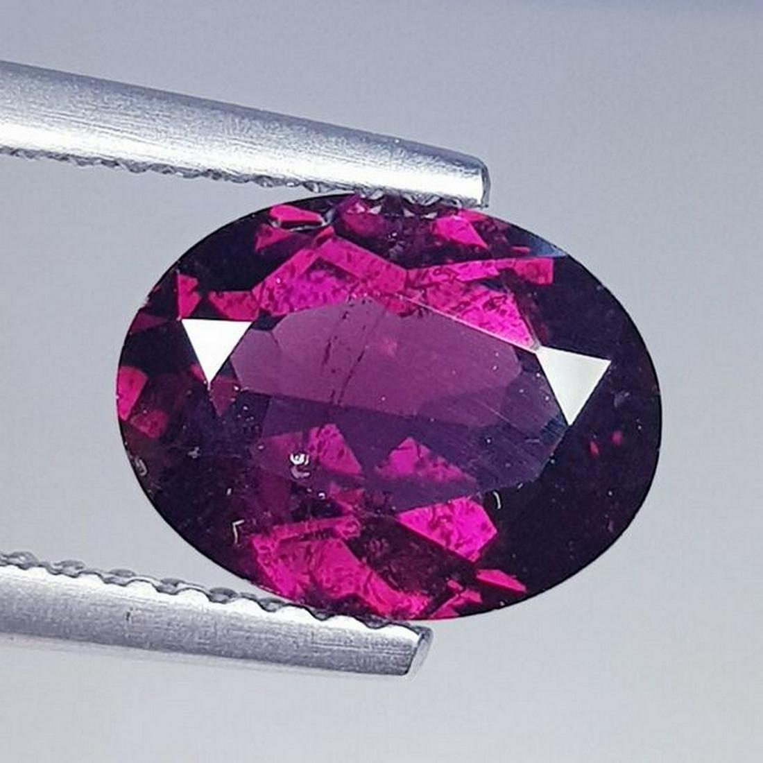 Natural Rhodolite Garnet Oval Cut 2.54 ct: No Reserve! Title: Natural Rhodolite Garnet Oval Cut 2.54 ct Color/Clarity: VVS - VS Gemstones: Gemstones Carat Weights: $3 Size/Dimensions: 9.00 x 7.00 x 4.40 Additional Information: Oval - Burma Shi
