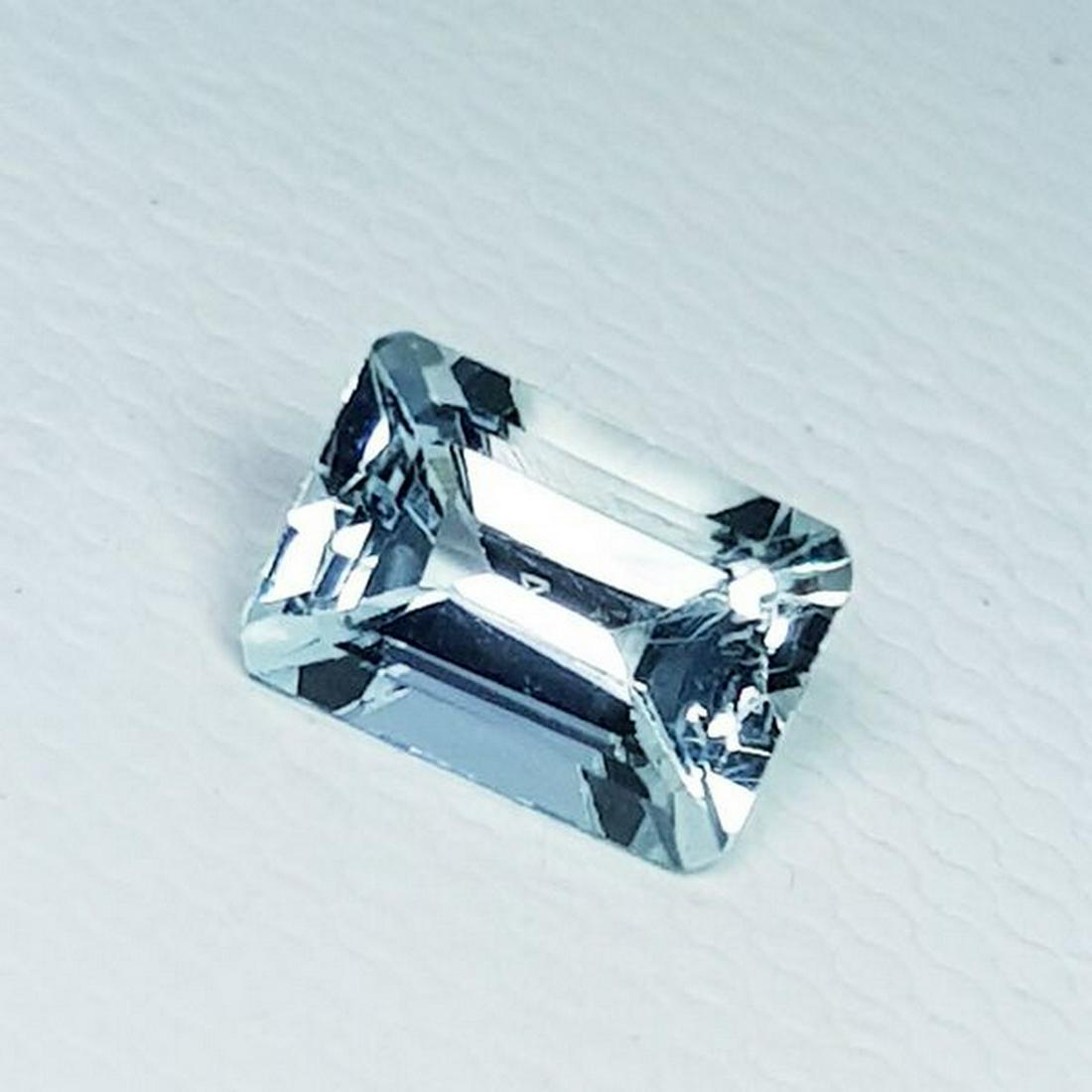Natural Aquamarine Emerald Cut 0.89 ct (1 of 5)