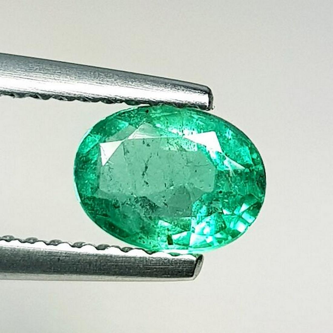 Natural Emerald Oval Cut 0.79 ct (1 of 5)