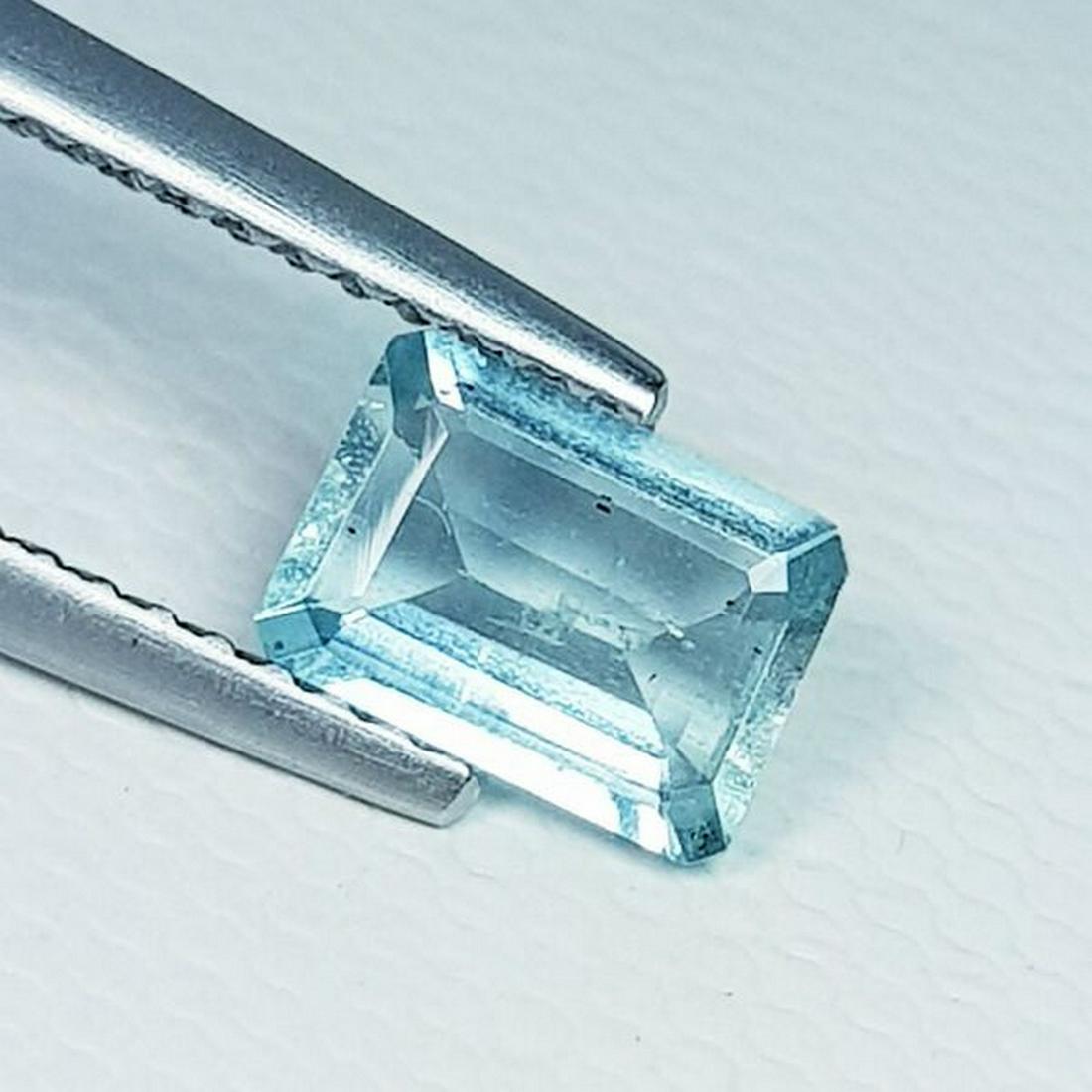 Natural Aquamarine Emerald Cut 0.74 ct (1 of 5)
