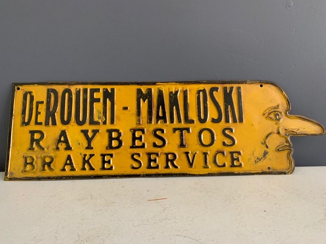 Raybestos Brake Service Novelty Nose Sign (1 of 1)