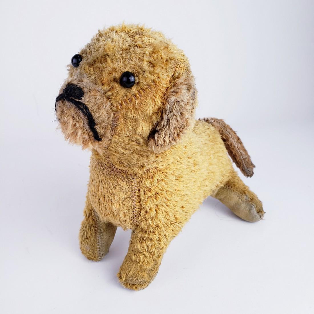 Antique Stuffed Dog Plush (1 of 5)