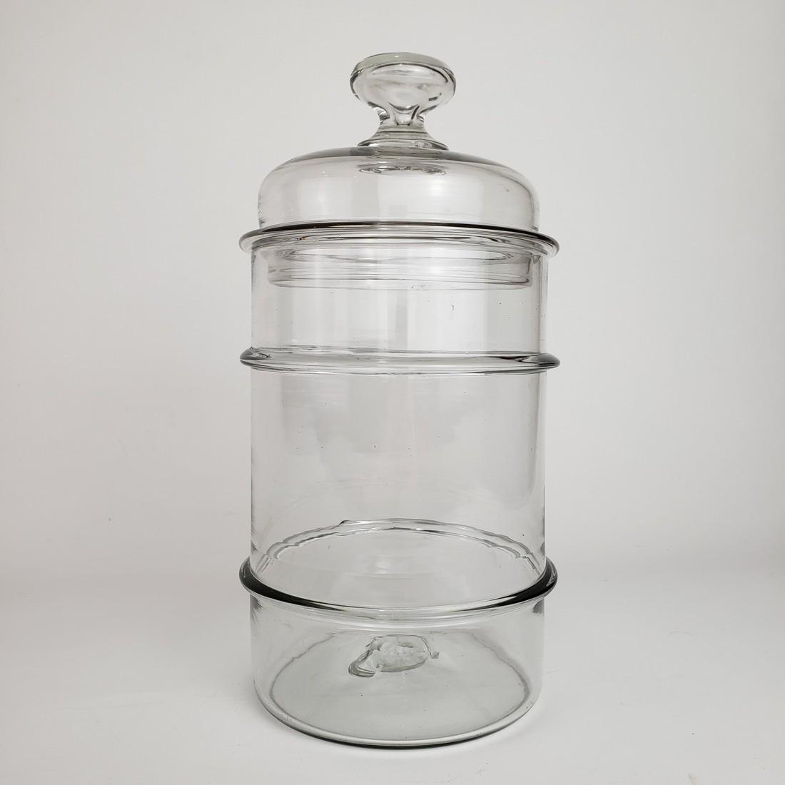 American Blown Glass Apothecary or Druggist jar (1 of 3)
