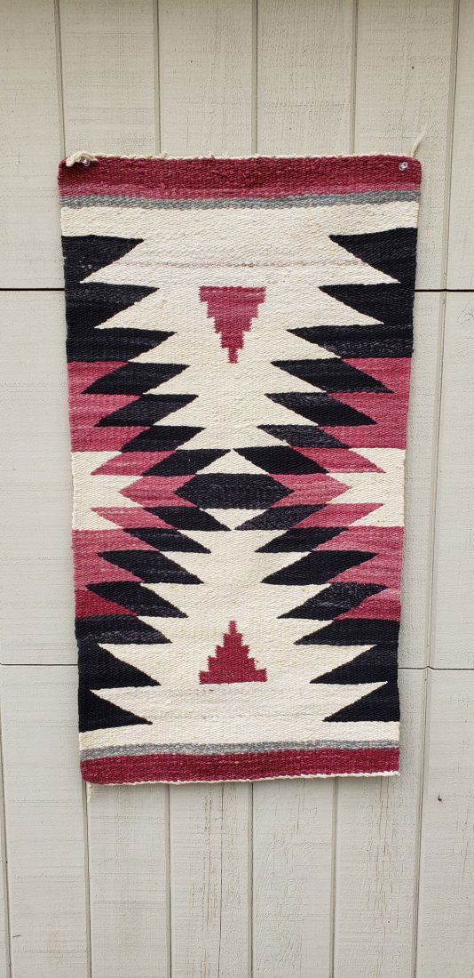 Navajo woven Ganado throw ca 1930 (1 of 9)