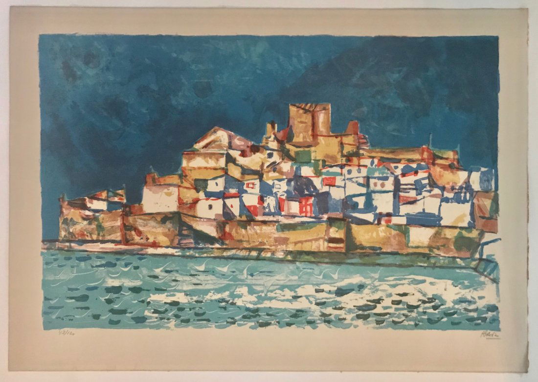 Pencil Signed, Numbered Mid-Century Modern Serigraph (1 of 3)