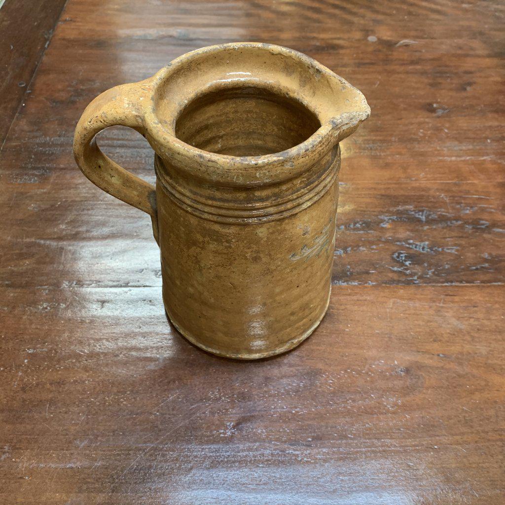 Antique, French, Jaspe Pitcher (1 of 2)
