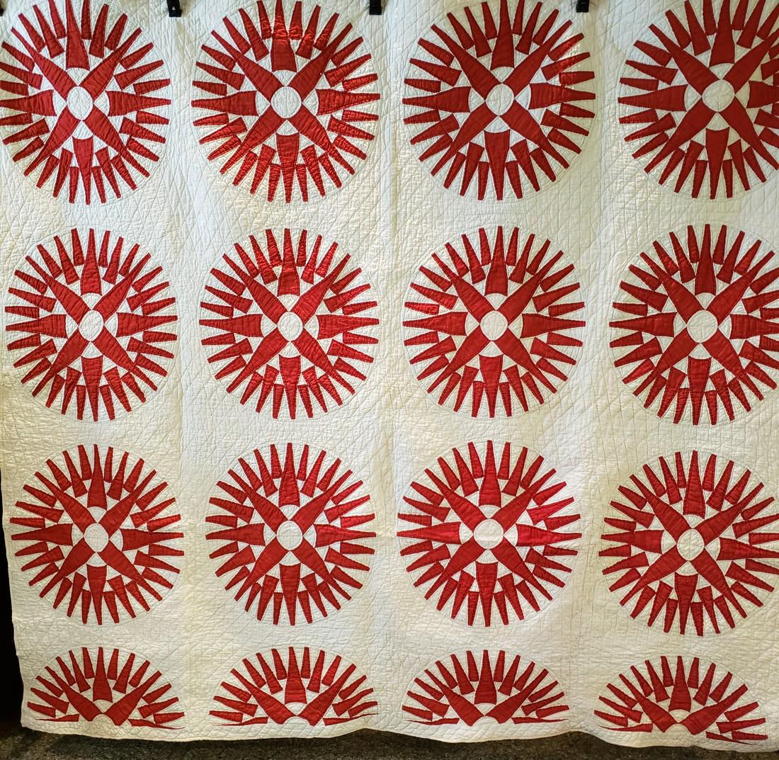 Mariner's Compass Quilt (1 of 7)