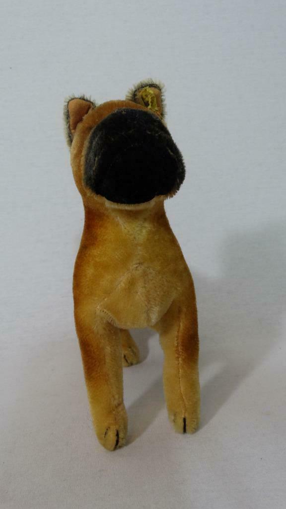 1950-57 STEIFF BOXER SARRAS 1322,0 22cm 9 inch YELLOW (1 of 12)