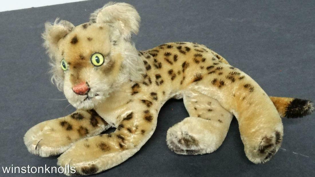 1954-58 STEIFF LEOPARD 2317,1 17CM 6 INCHES NO ID'S (1 of 4)